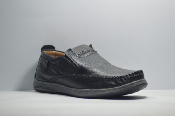VYBE - Casual Leather Shoes- BLACK