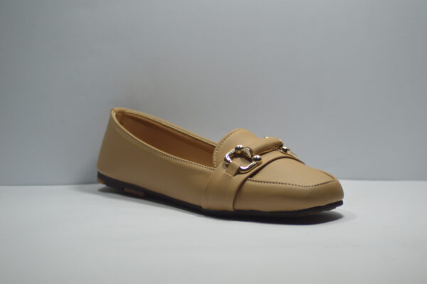 LADIES FLAT SHOES SQUARE COVER TOE