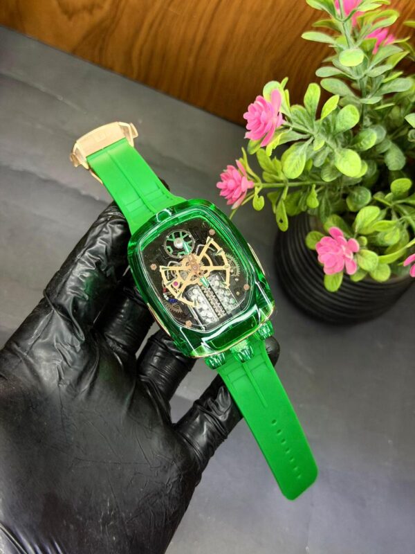 𝗝𝗮𝗰𝗼𝗯 & 𝗖𝗼. 𝗕𝘂𝗴𝗮𝘁𝘁𝗶 𝗖𝗵𝗶𝗿𝗼𝗻 𝗧𝗼𝘂𝗿𝗯𝗶𝗹𝗹𝗼𝗻 𝗟𝗶𝗴𝗵𝘁 𝗚𝗿𝗲𝗲𝗻 𝗦𝗮𝗽𝗽𝗵𝗶𝗿𝗲